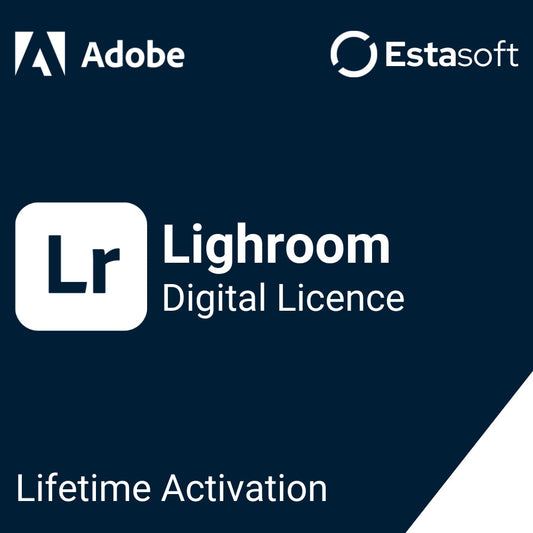 Adobe Lightroom - Digital Licence (Windows / Mac) Estasoft - Software and Digital Products