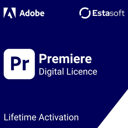 Adobe Premiere - Digital Licence (Windows / Mac) Estasoft - Software and Digital Products