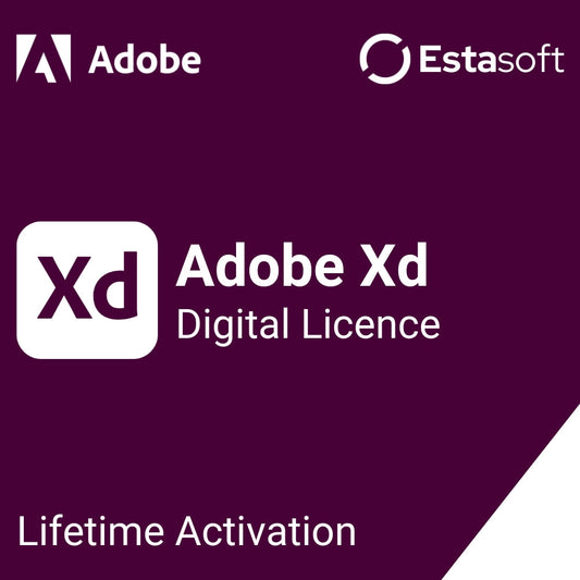 Adobe XD - Digital Licence (Windows / Mac) Estasoft - Software and Digital Products