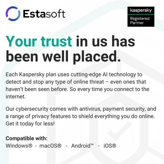 Kaspersky Premium - Ultimate Virus Protection for your digital life Estasoft - Software and Digital Products