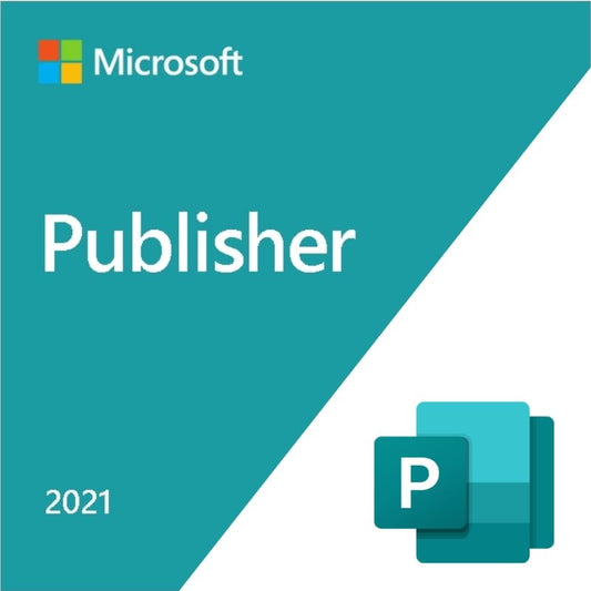 Microsoft Publisher 2021 Lifetime Licence Estasoft - Software and Digital Products