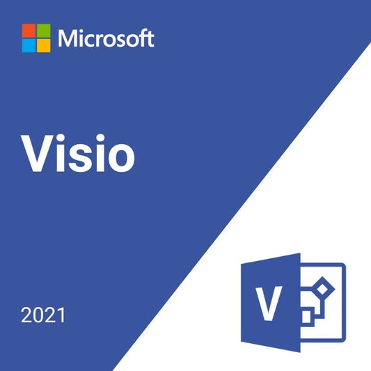 Microsoft Visio 2021 Professional Lifetime Licence Estasoft - Software and Digital Products